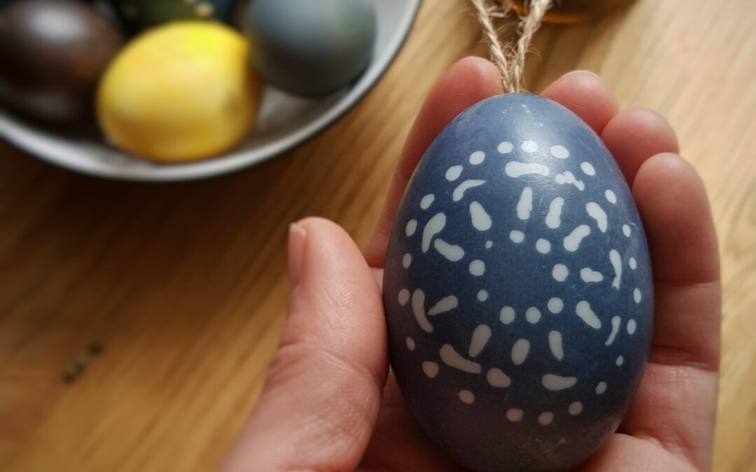 TINTES NATURALES: Huevos de Pascua