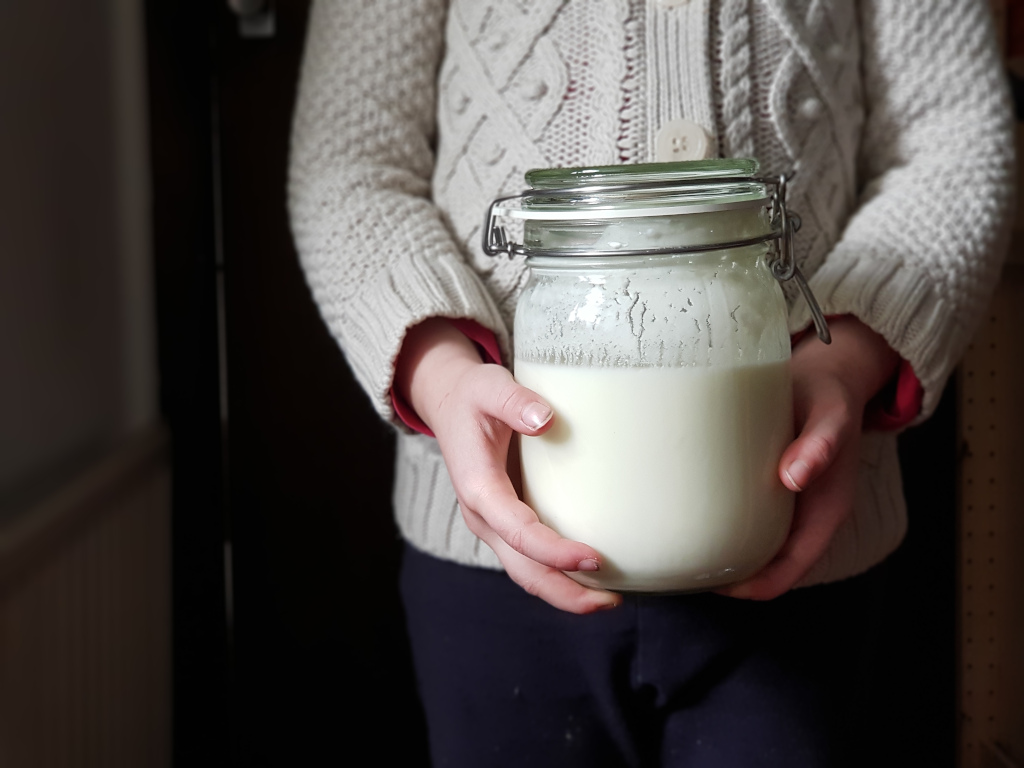Cómo hacer kéfir de leche - Fácil